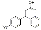 3-(4-methoxyphenyl)-3-phenylpropanoic acid Structure