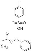 H-GLY-OBZL P-TOSYLATE Structure