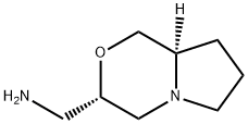 ((3S,8aR)-hexahydro-1H-pyrrolo[2,1-c][1,4]oxazin-3-yl)MethanaMine 结构式