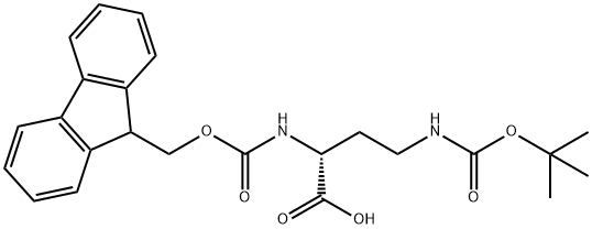 N-ALPHA-芴甲氧羰基-N-GAMMA-叔丁氧羰基-D-二氨基丁酸