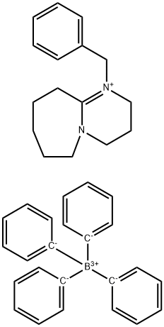 8-Benzyl-1,8-diazabicyclo[5.4.0]undec-7-ene tetraphenylborate Structure