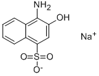 1-氨基-2-萘酚-4-磺酸钠,114394-36-4,结构式