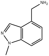 (1-Methyl-1H-indazol-4-yl)MethanaMine Structure