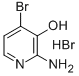2-氨基-3-羟基-4-溴吡啶溴化氢, 114414-17-4, 结构式