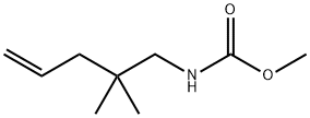 Carbamic  acid,  (2,2-dimethyl-4-pentenyl)-,  methyl  ester  (9CI) Struktur