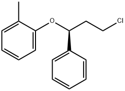 (S)-3-CHLORO-1-PHENYL-1-[2-METHYL-PHENOXYL]PROPANE Structure