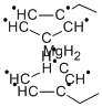 ビス(エチルシクロペンタジエニル)マグネシウム 化学構造式