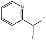 2-(ジフルオロメチル)ピリジン 化学構造式