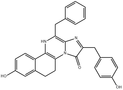 e-コエレンテラジン 化学構造式