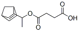Butanedioic acid hydrogen 4-[1-(bicyclo[2.2.1]hept-5-en-2-yl)ethyl] ester Struktur