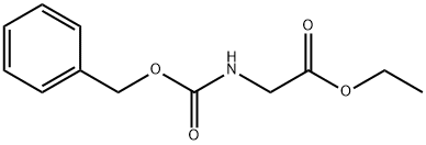 N-CBZ-甘氨酸乙酯 结构式