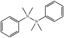 二苯基四甲基二硅烷, 1145-98-8, 结构式