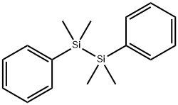 DIPHENYLTETRAMETHYLDISILANE Structure