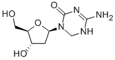 5,6-ジヒドロ-5-アザ-2′-デオキシシチジン 化学構造式