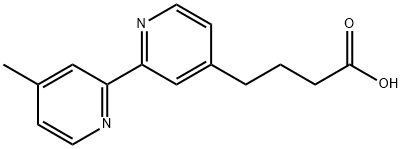 4-甲基-4'-(3-羟丙基)-2,2'-双吡啶 结构式
