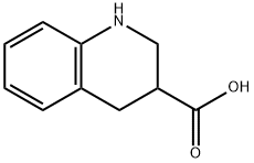 1,2,3,4-TETRAHYDRO-QUINOLINE-3-CARBOXYLIC ACID Structure