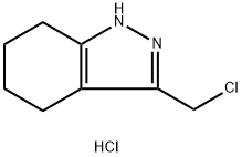 3-(Chloromethyl)-4,5,6,7-tetrahydro-1H-indazole hydrochloride Structure