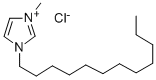 1-DODECYL-3-METHYLIMIDAZOLIUM CHLORIDE Struktur