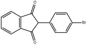 溴茚二酮, 1146-98-1, 结构式
