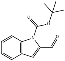tert-butyl 2-formyl-1H-indole-1-carboxylate Structure