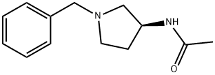 (S)-(-)-1-BENZYL-3-ACETAMIDOPYRROLIDINE Struktur