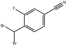 4-(dibromomethyl)-3-fluorobenzonitrile