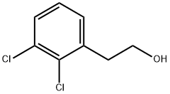 2,3‐ジクロロフェネチルアルコール 化学構造式