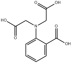(2-CARBOXYPHENYL)IMINODIACETIC ACID Struktur