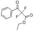 2,2-DIFLUORO-3-OXO-3-PHENYL-PROPIONIC ACID ETHYL ESTER 化学構造式