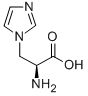 3-咪唑基-L-丙氨酸, 114717-14-5, 结构式