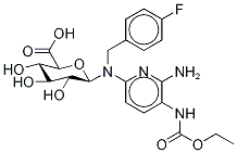 FLUPIRTINE-N6-Β-D-GLUCURONIDE, 1147289-72-2, 结构式