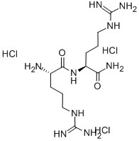 H-ARG-ARG-NH2 · 3 HCL, 114736-11-7, 结构式