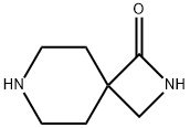 tert-Butyl 7-acetyl-2,7-diazaspiro[3.5]nonane-2-carboxylate Struktur