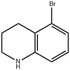 5-溴-1,2,3,4-四氢喹啉, 114744-50-2, 结构式