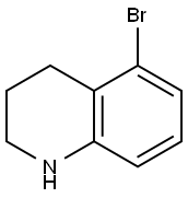 5-溴-1,2,3,4-四氢喹啉, 114744-50-2, 结构式