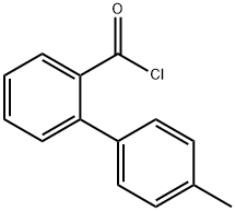 4'-Methylbiphenyl-2-carbonyl chloride Structure