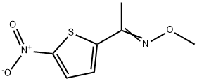 2-乙酰-5-硝基噻吩 邻甲基肟 结构式
