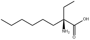 (R)-2-AMINO-2-ETHYLOCTANOIC ACID 结构式