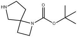 1,6-Diaza-spiro[3.4]octane-1-carboxylic acid tert-butyl ester Structure