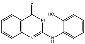 2-((2-hydroxyphenyl)amino)-4(3H)-quinazolinone Structure