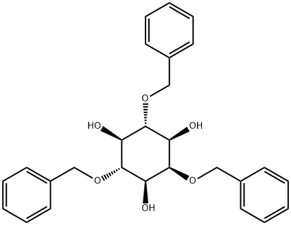 (1R,2S,3r,4R,5S,6s)-2,4,6-tris(benzyloxy)cyclohexane-1,3,5-triol Structure
