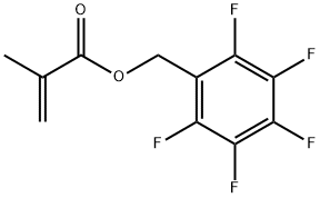 PENTAFLUOROBENZYL METHACRYLATE Structure