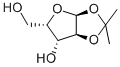1,2-O-Isopropylidene-a-L-xylofuranose 化学構造式