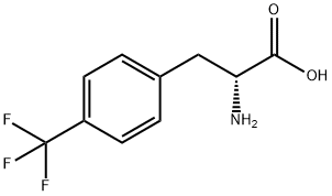 D-4-三氟甲基苯丙氨酸, 114872-99-0, 结构式