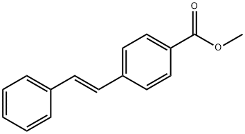 4-((E)-STYRYL)-BENZOIC ACID METHYL ESTER Structure