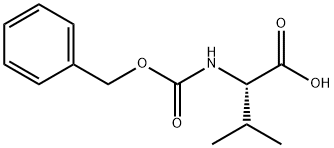 N-カルボベンゾキシ-L-バリン 化学構造式