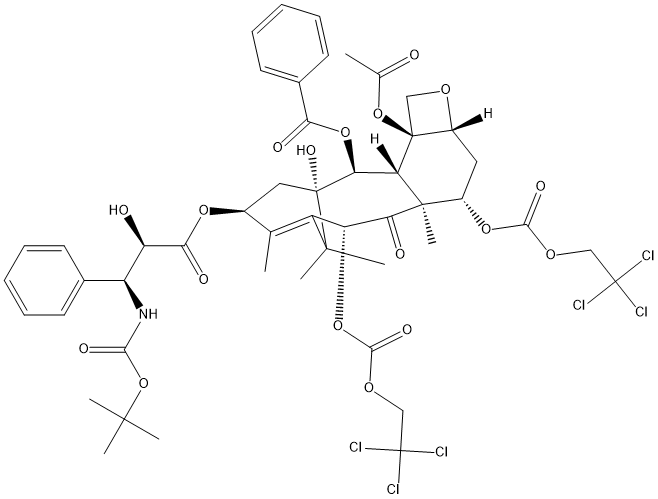 Docetaxel intermediate Struktur