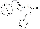 7,11-Methano-1H-cyclodeca[3,4]benz[1,2-b]oxete, benzenepropanoic acid deriv. 结构式