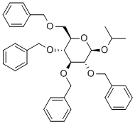 ISOPROPYL 2 3 4 6-TETRA-O-BENZYL-BETA-D& Structure