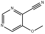 4-Pyrimidinecarbonitrile, 5-methoxy- (9CI) Structure
